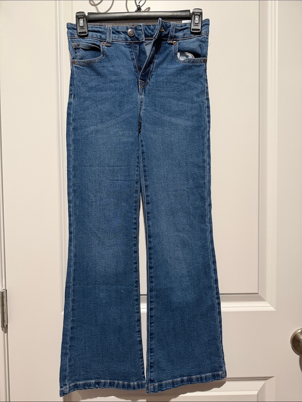 Maurices Evsie Blue Flare-Leg Kids Jeans